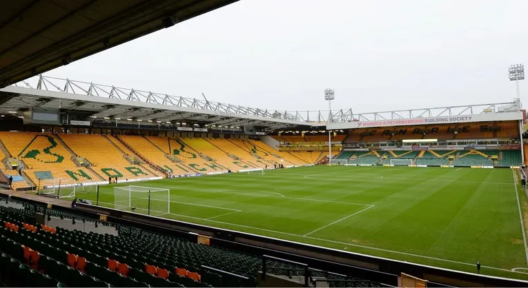Bên trong sân vận động Carrow Road