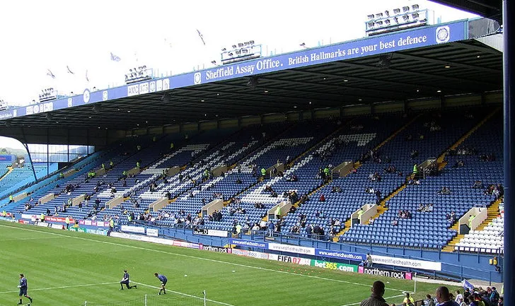Cận cảnh khán đài North Stand tại sân vận động Hillsborough