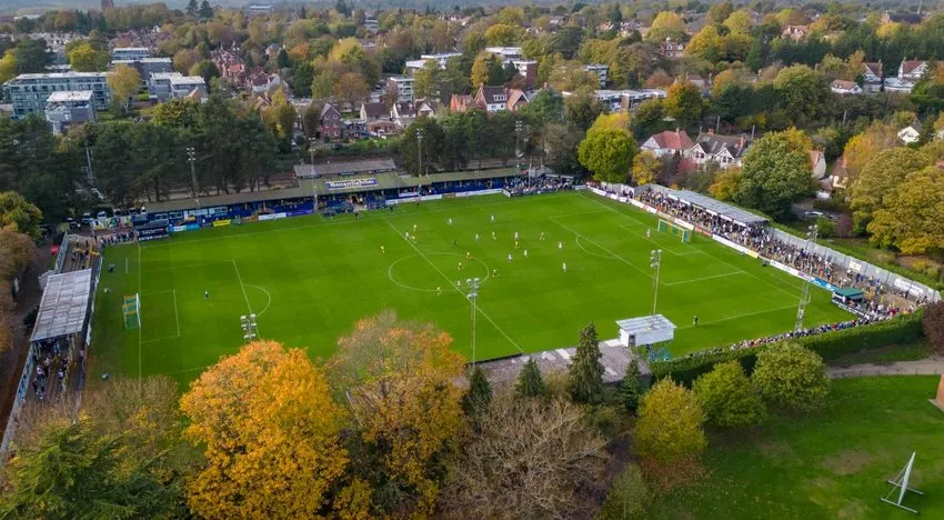 Clarence Park Stadium nhìn từ trên cao