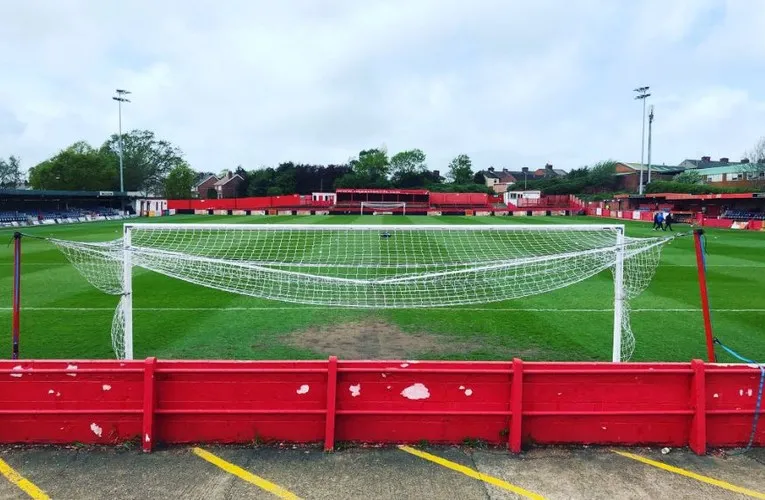 Góc khán đài sau khung thành sân Impact Arena - Khu vực cổ động viên