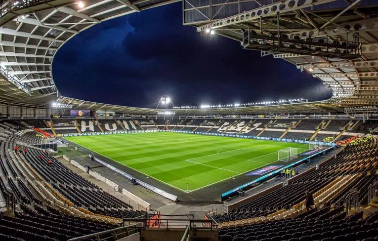 Góc nhìn từ khán đài sân vận động MKM, nơi chứng kiến các trận đấu của Hull City