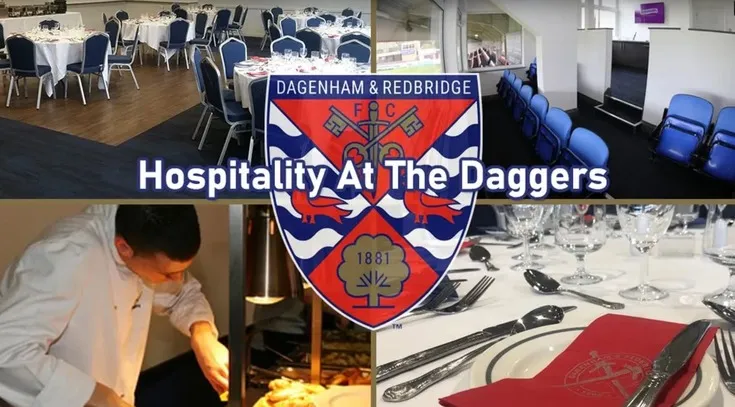 Khu vực dịch vụ hiếu khách (Hospitality) sang trọng tại sân vận động Victoria Road