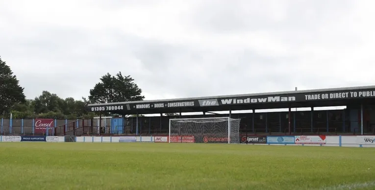 Khu vực khán đài dành cho cổ động viên đội khách tại Sân Bob Lucas Stadium