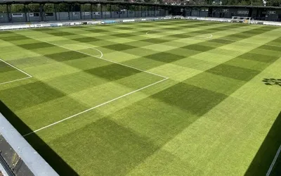 Toàn cảnh sân vận động Princes Park, sân nhà của Dartford FC và London City Lionesses
