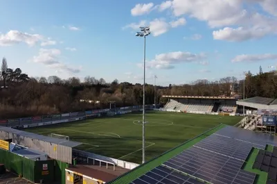 Tổng quan Sân vận động Gallagher của Maidstone United từ trên cao